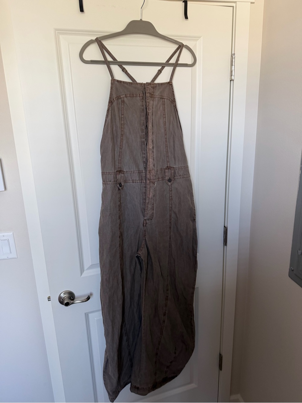 Free People Barrel Sleeveless Jumpsuit in Brown - Picture 5 of 10
